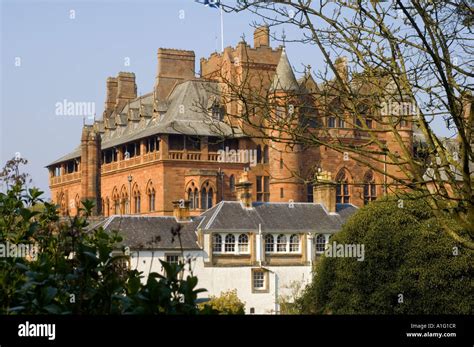 Mount Stuart House De Bute Island Scotland United Kingdom Stock Photo