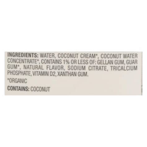 Pacific Natural Foods Coconut Original Non Dairy Case Of Fl