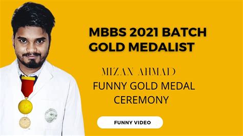 Gold Medalist Of Mbbs Batch Jnmc Amu Wait Till End Youtube