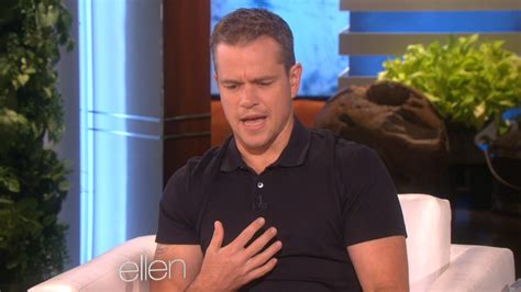 Matt Damon Clarifies Controversial Statements About Gay Actors On Ellen