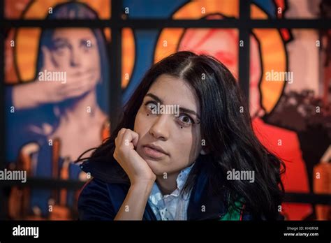 London UK 11th Nov 2017 Inside Pussy Riot Theatre Production Photocall At Saatchi Gallery