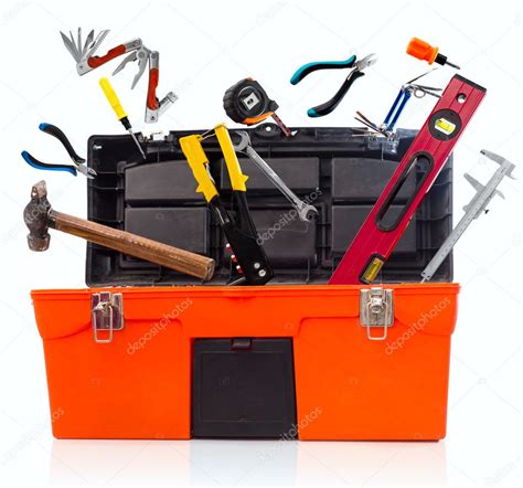 Toolbox with tools Stock Photo by ©tan4ikk 21259265
