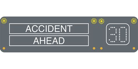 accident sign - United Transport Solution