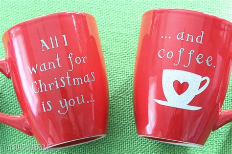 DIY Christmas Coffee Mugs - Lydi Out Loud