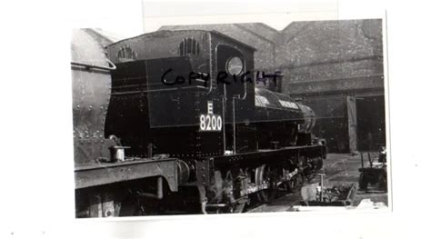 RAIL PHOTO LNER GCR 060st J62 E8200 Gorton Works Shed Manchester 2 59