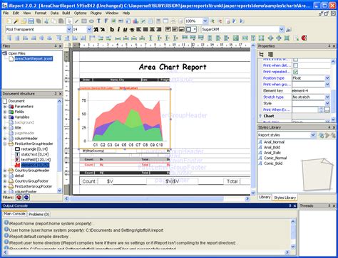 Ireport Designer Screenshots 2 Reference Jaspersoft Community