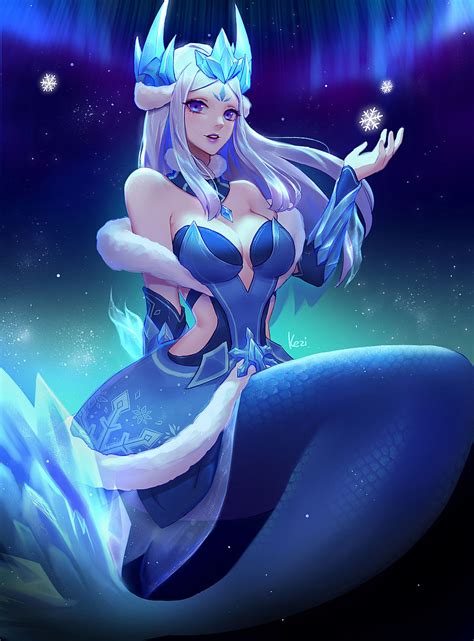 Pretty Mermaid girl Nami [Artist: Kezi] - League of Legends - Waifu ...