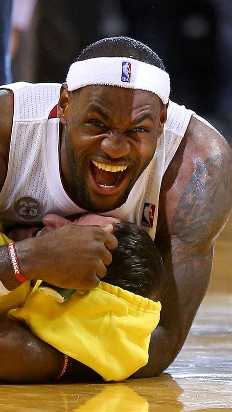 Lebron James Tackles Fan Who Hit Halfcourt Shot Video