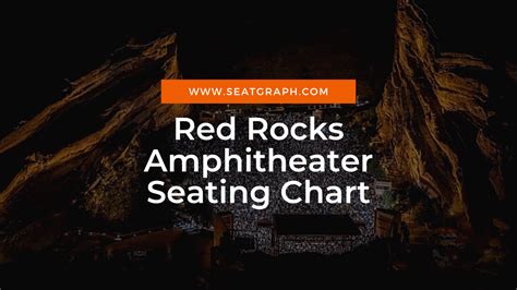 Red Rocks Amphitheater Seating Chart 2024: Best Seats in the Venue ...