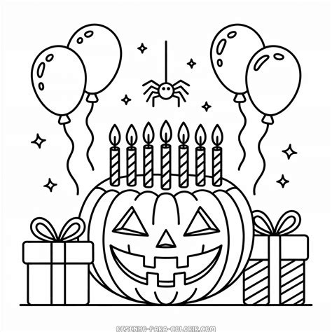 Desenhos de Festas e Celebrações para Colorir | Desenho Para Colorir