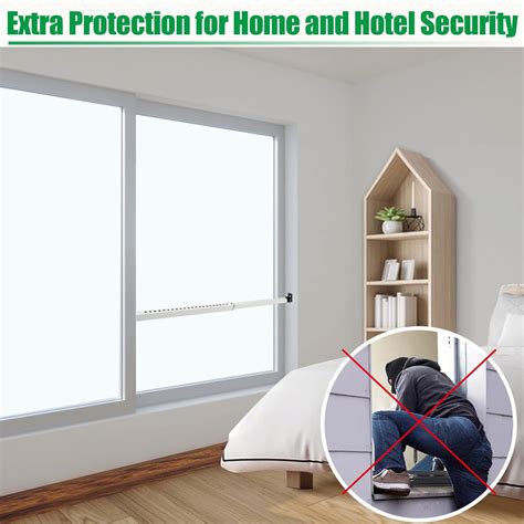 Buy JUSTOGO Sliding Window Security Bars, Window Locks Security