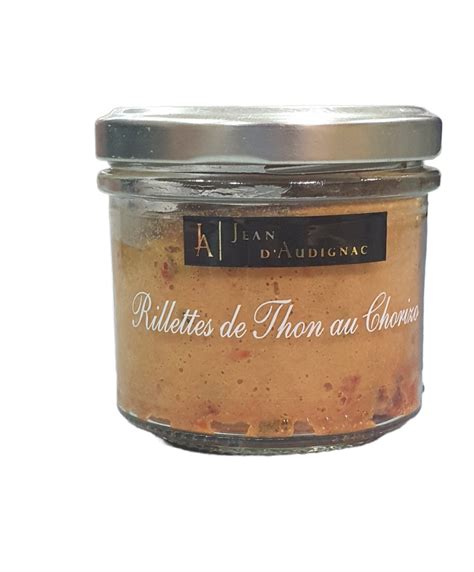 Rillettes de Thon au Chorizo 90g La Corbeille Épicerie fine SAINT