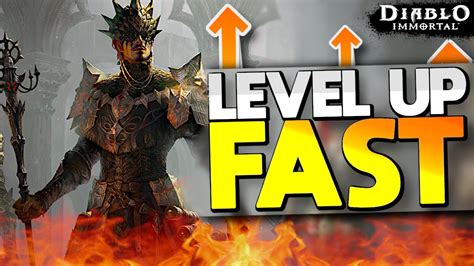 How To Gain Fast Xp And Catch Up In Level Diablo Immortal Youtube