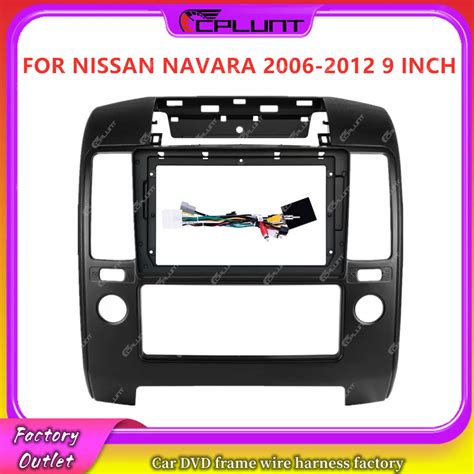 Cplunt Din Car Stereo Radio Frame Fascia Adapter For Nissan Navara