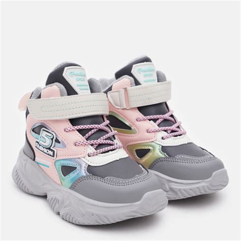 Детские демисезонные ботинки для девочки Alemy Kids XXD5211E 29 Серые ...