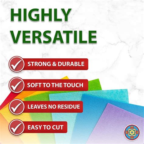 Great Choice Products Adhesive Backed Felt Sheet For Crafts, Drawer Liner; 20 Pcs Velvet Fabric ...