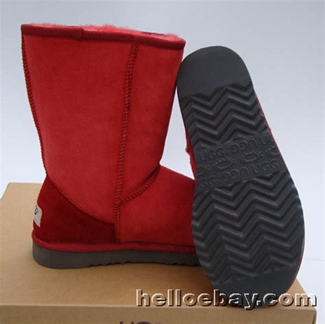 Ugg 5825 Classic Short Red 9 Lrg Ugg Boots Ugg Classic Tal Flickr