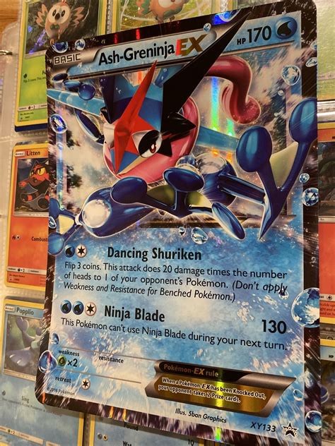 Mavin Ash Greninja EX XY133 JUMBO Black Star Promo Pokemon Card