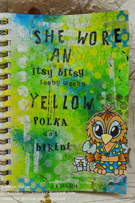 Sharon S Showcase She Wore An Itsy Bitsy Teeny Weeny Yellow Polka Dot Bikini