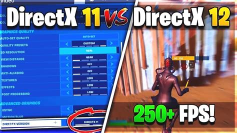 Directx V S Directx In Fortnite Chapter New Fortnite Update