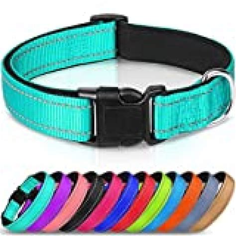 Joytale Reflective Dog Collarsoft Neoprene Padded Breathable Nylon Pet