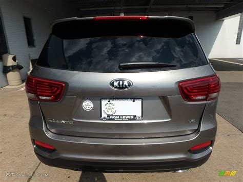 2019 Titanium Silver Kia Sorento Lx V6 Awd 129516445 Photo 3