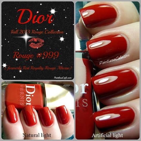 Rouge 999 Fall 2013 Dior Nail Polish Nail Polish Rouge