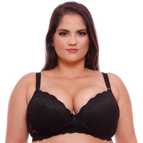 Suti Plus Size Rendado Bojo Plumas Lingerie