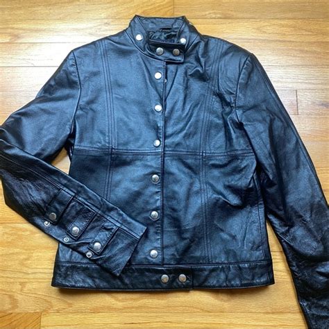 Morbid Threads Jackets Coats Morbid Threads Black Goth Vintage Hot Topic Lamb Nappa