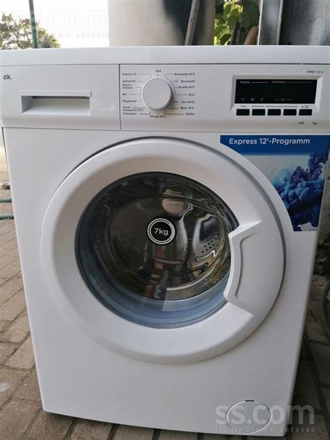 SS.COM Чистота и шитьё - Стиральные машины, Цена 130 €. Мало ...