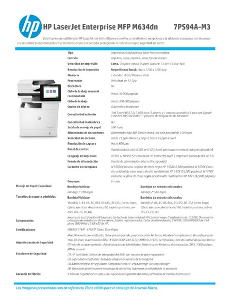 HP MFP m63dn - 7ps94a-M3 | PDF