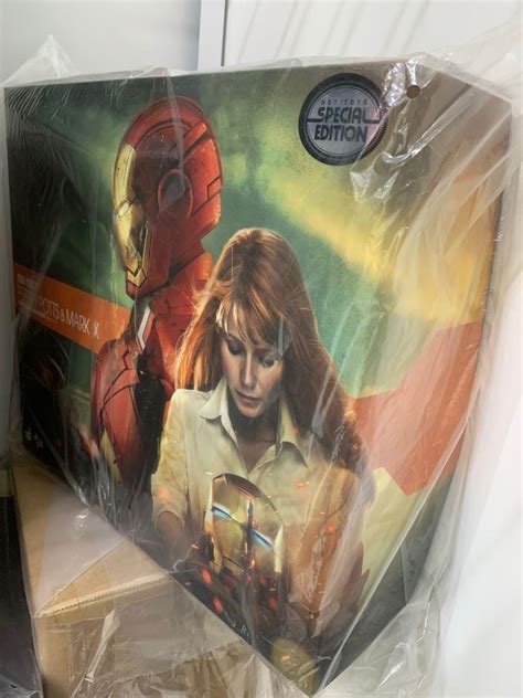 Acghk Hottoys Hot Toys Mms Iron Man Pepper Potts Mark Ix Set With