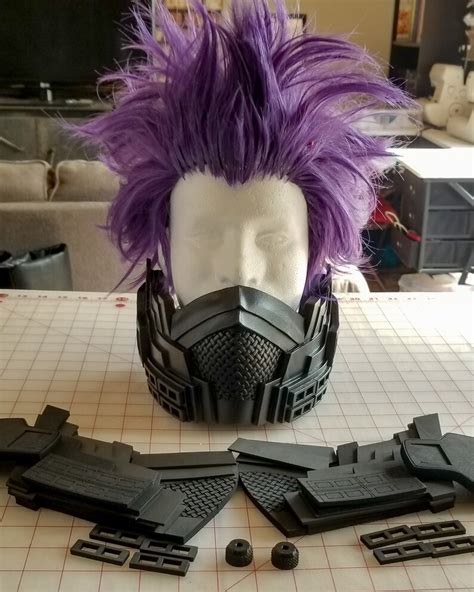 Shinso Mask Armor Laser Kit Mha Cosplay Bnha Boku No Etsy