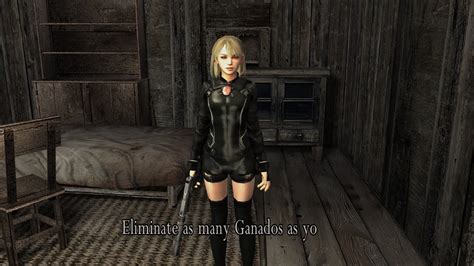 Resident Evil 4 UHD Battlesuit Remake Style Ashley YouTube