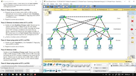 Packet Tracer Examining A Redundant Design Youtube