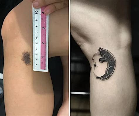 Ingeniosos Tatuajes Que Cubrieron Perfectamente Una Cicatriz