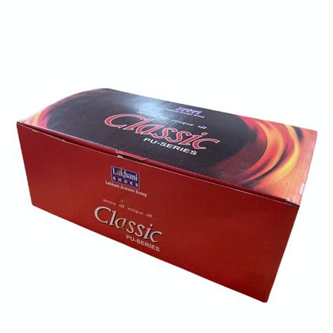 Single Phase 2 Ply Red Printed Corrugated Shoe Packaging Box At Rs 7