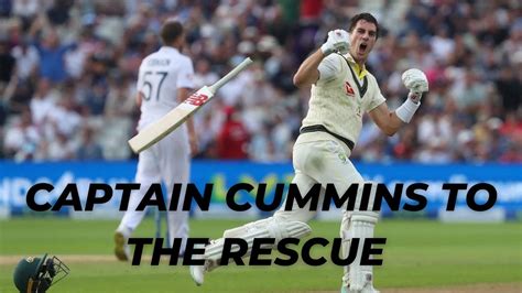 Captain Cummins Takes Aus Home In A Thriller Ashes 1st Test