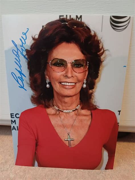 Sophia Loren Original Signiertes Foto X Cm Kaufen Auf Ricardo