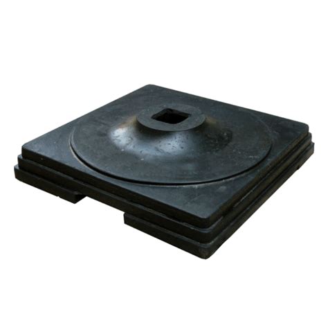 Подставка резиновая для вехи, солдатика, ограждения, знака - 7 кг ...