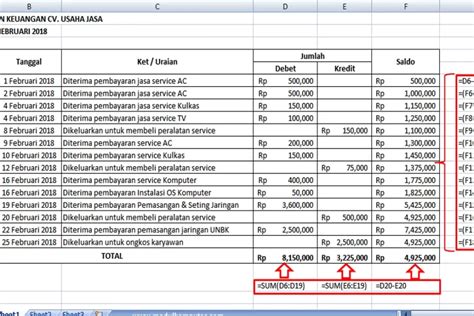 Cara Mudah Membuat Laporan Keuangan Menggunakan Microsoft Word Soosan