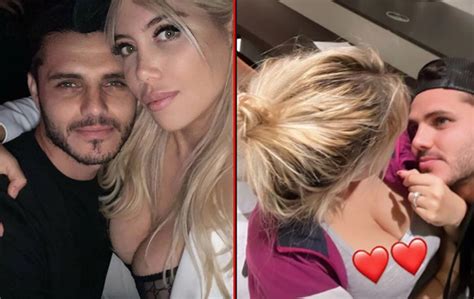 La inesperada foto hot de Wanda Nara y Mauro Icardi en Milán en medio