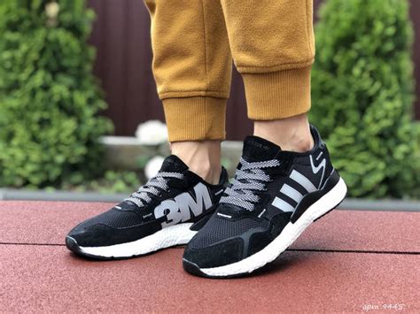 Купить Женские кроссовки Adidas Nite Jogger Boost 3M черные ...