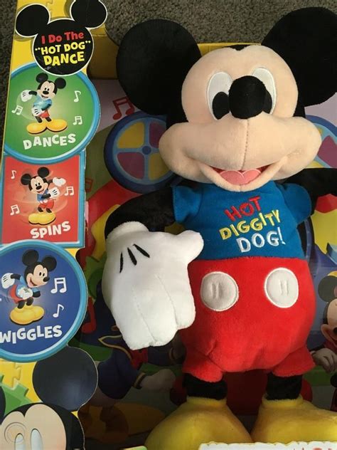 Mickey Mouse Clubhouse Hot Diggity Dance Play Mickey Plush Interactive Toy