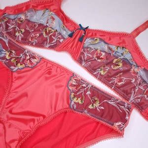 Orange Satin Sissy Panties And Thongs M2F Sissy Lingerie Etsy