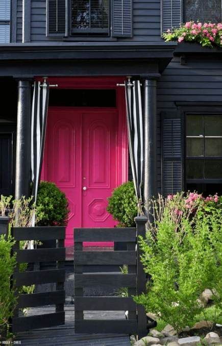 26 Trendy Exterior Paint Colours For House Pink Front Doors House