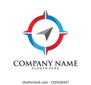 Compass Logo Template Stock Vector (Royalty Free) 1325636573