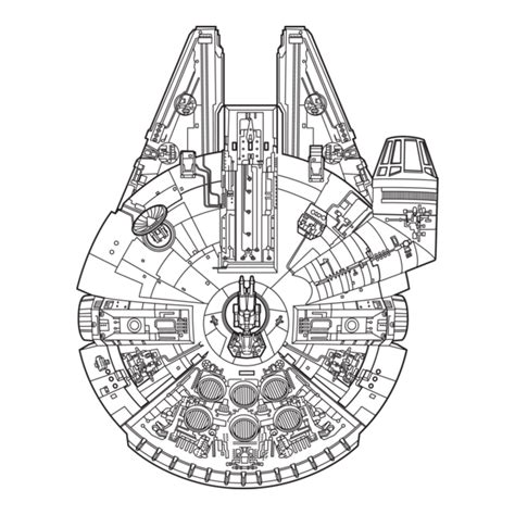 Star Wars: Millennium Falcon Logo PNG Vectors Free Download