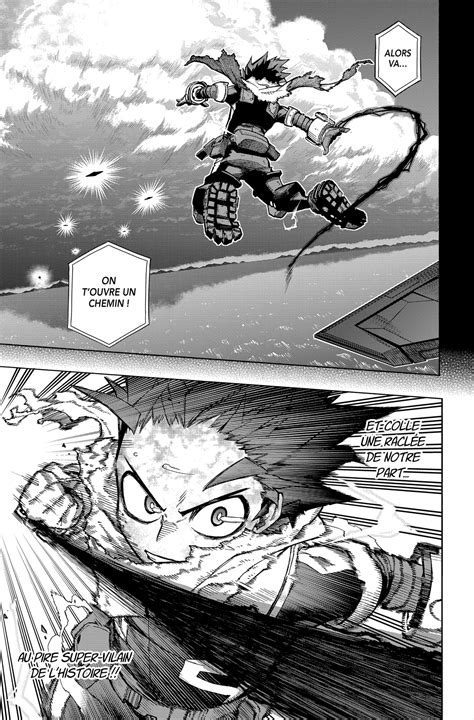 Scan My Hero Academia Chapitre 367 : Deku Vs All For One - Page 6 sur