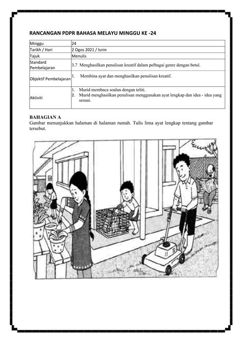 Lembaran Modul Pdpr Bahasa Melayu Tahun 6 PDF